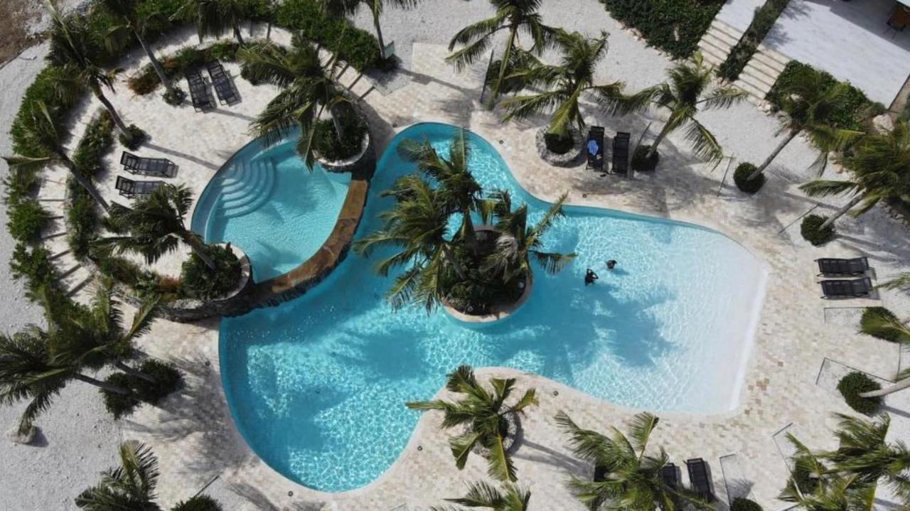 Blue Bay Penthouse Reef 5, Beach Golf Pool Dive With Ocean View Dorp Dorp Sint Michiel Kültér fotó