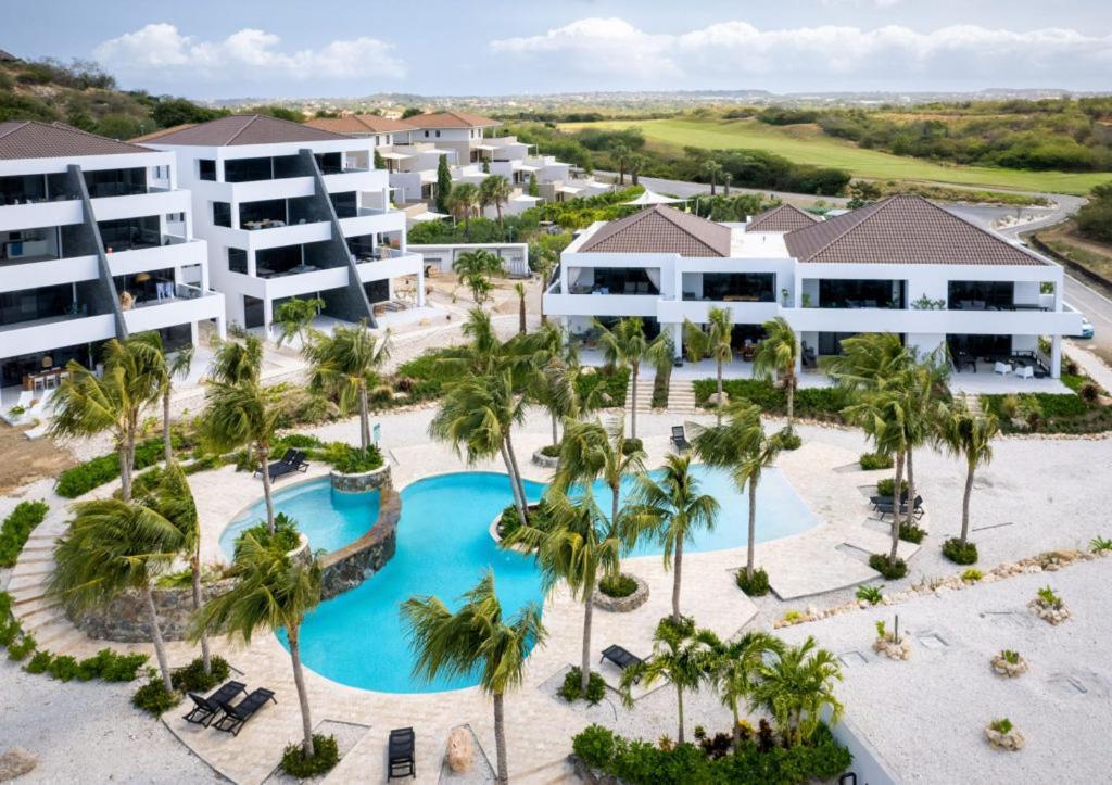 Blue Bay Penthouse Reef 5, Beach Golf Pool Dive With Ocean View Dorp Dorp Sint Michiel Kültér fotó